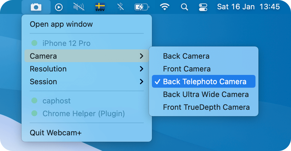camera+ app for mac